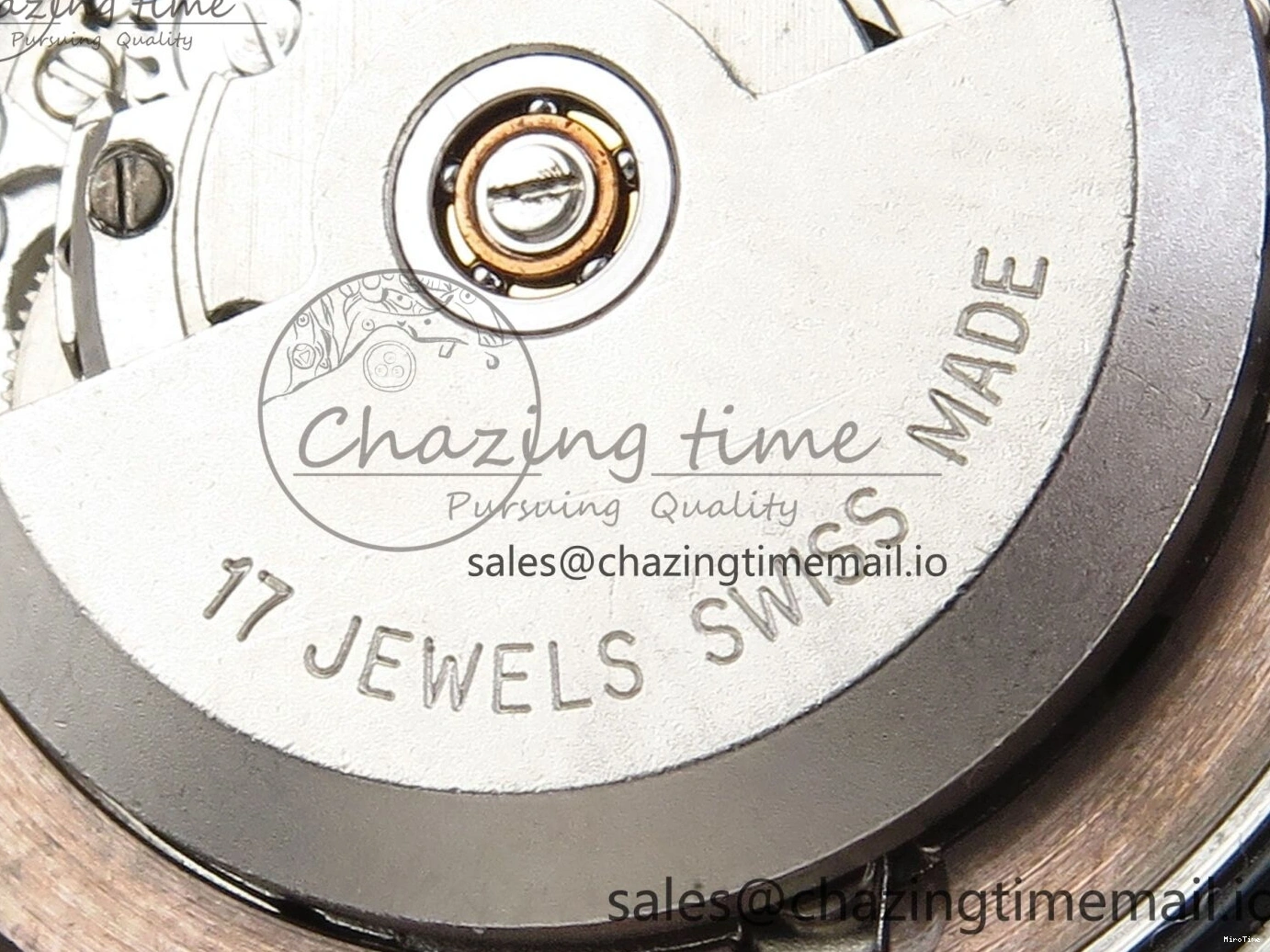 MiroTime 0102 QuickDry DateJust 31 278271 ARF 1:1 Best Edition 904L Steel White MOP Diamonds Dial on SS RG Jubilee Bracelet ETA 517